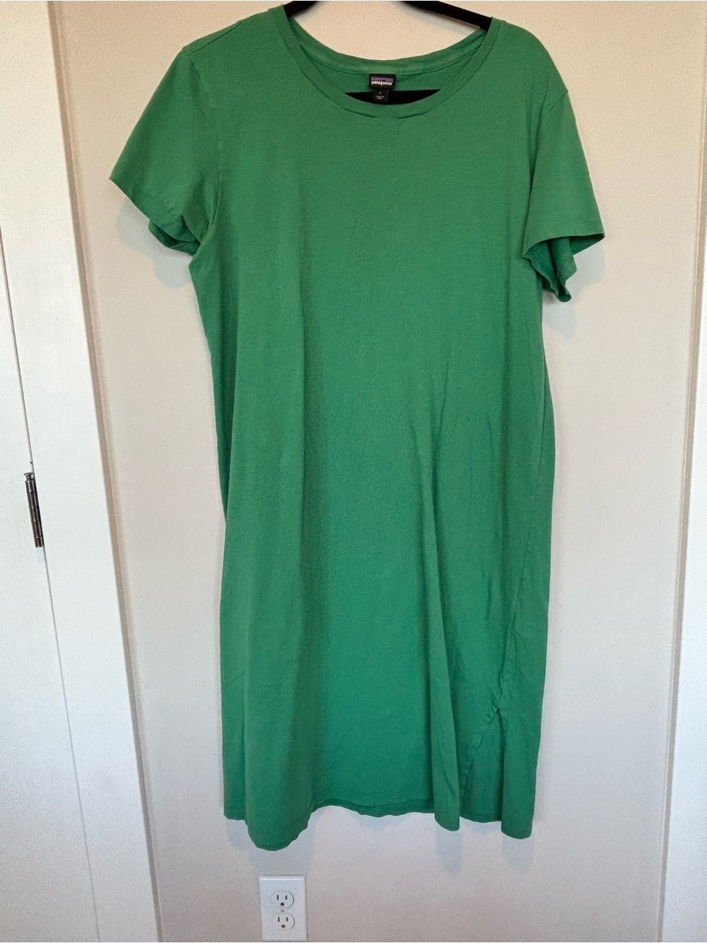Patagonia Kelly Green Short Sleeve T-Shirt Dress